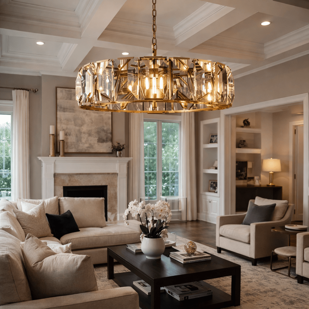 Marlow Crystal Round Chandelier - fovolighting