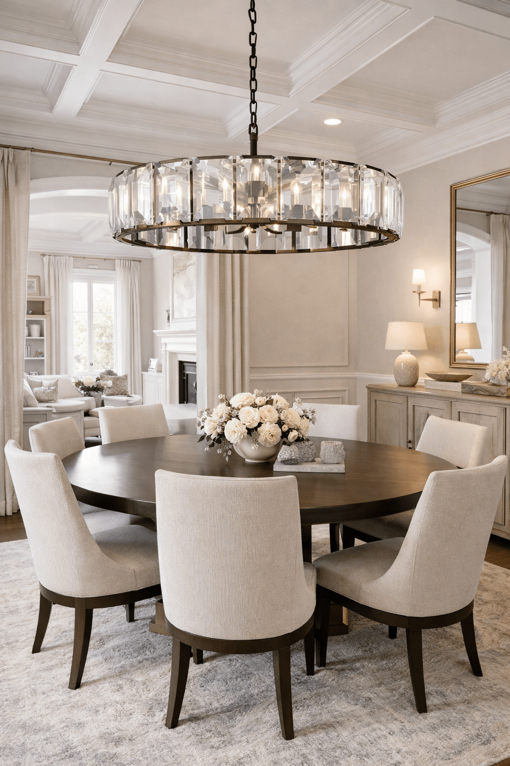 Marlow Crystal Round Chandelier - fovolighting
