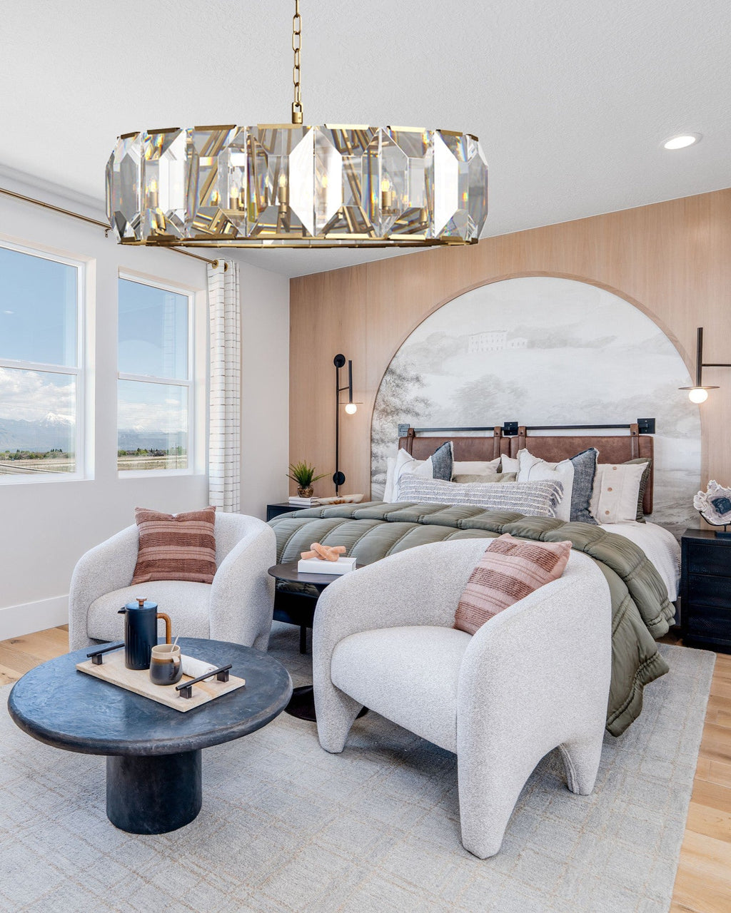 Marlow Crystal Round Chandelier - fovolighting