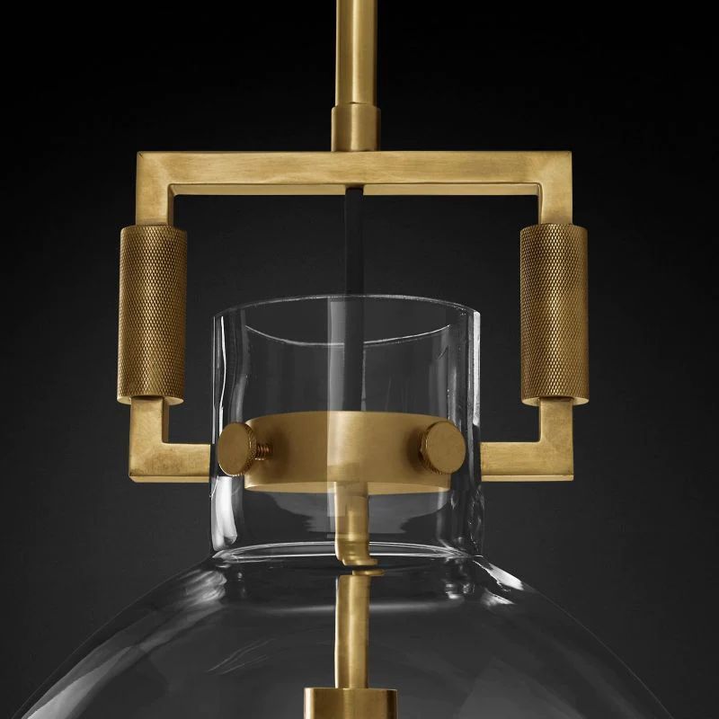 Mechanic Glass Cloche Pendant - fovolighting