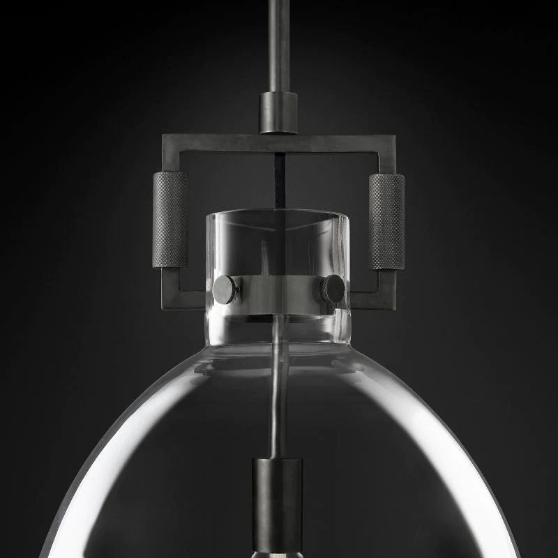 Mechanic Glass Cloche Pendant - fovolighting
