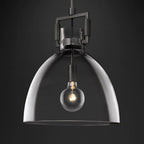 Mechanic Glass Cloche Pendant - fovolighting