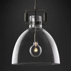 Mechanic Glass Cloche Pendant - fovolighting