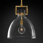 Mechanic Glass Cloche Pendant - fovolighting