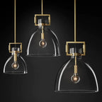 Mechanic Glass Cloche Pendant - fovolighting