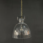 Mechanic Glass Cloche Pendant - fovolighting
