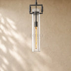 Mechanical Glass Cylinder Sconce