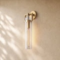 Mechanical Glass Cylinder Sconce