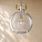 Mechanical Glass Globe Pendant