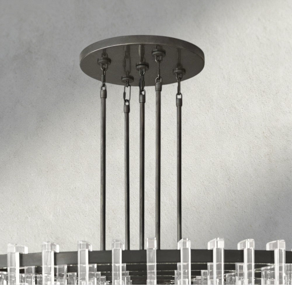 Merlyna Round Chandelier 36", 48", 60" - fovolighting