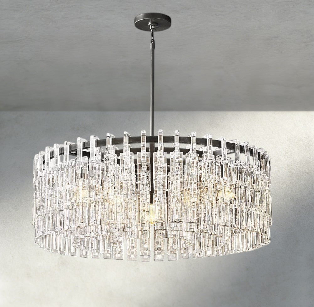 Merlyna Round Chandelier 36", 48", 60" - fovolighting