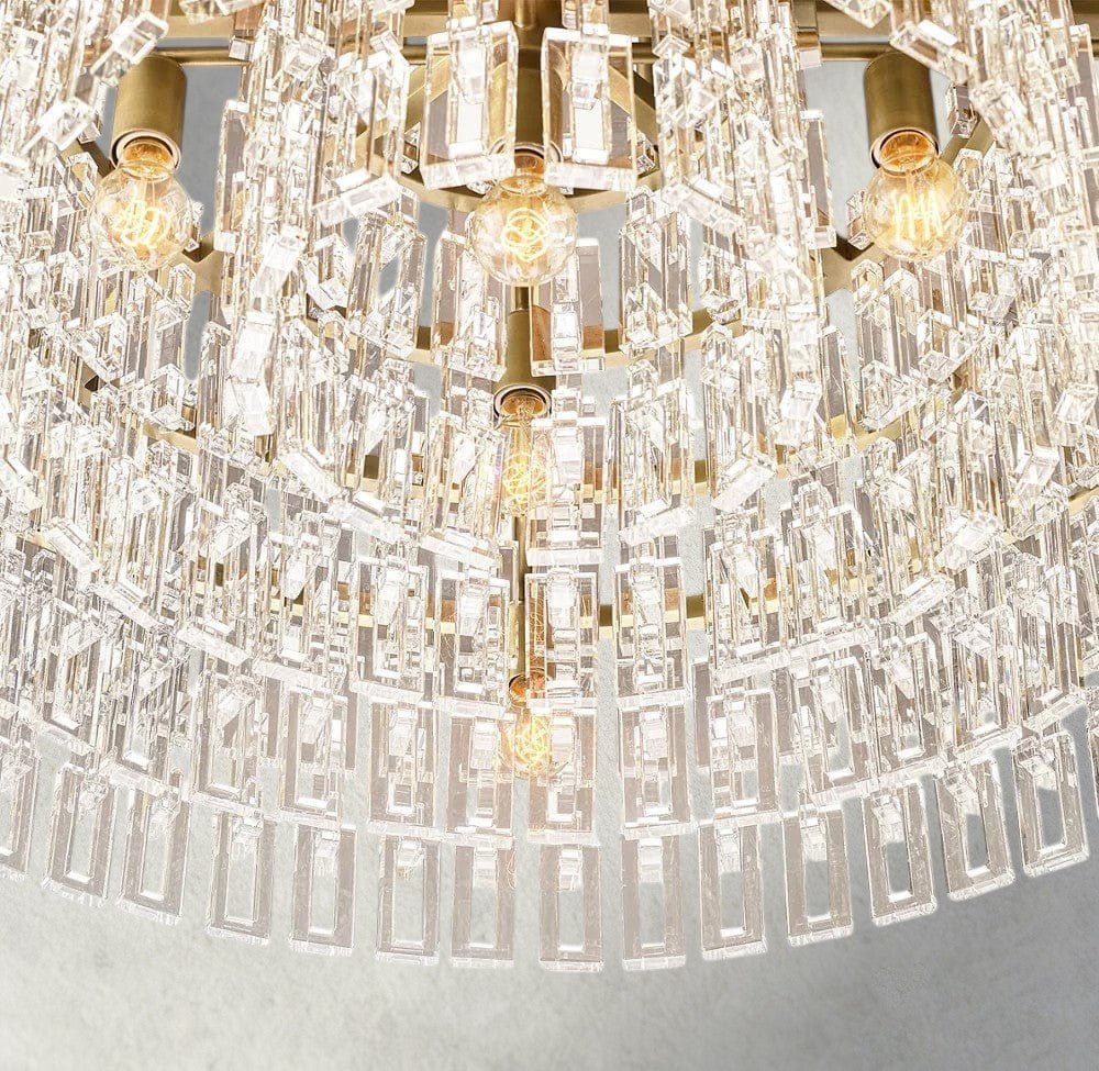 Merlyna Round Chandelier 36", 48", 60" - fovolighting