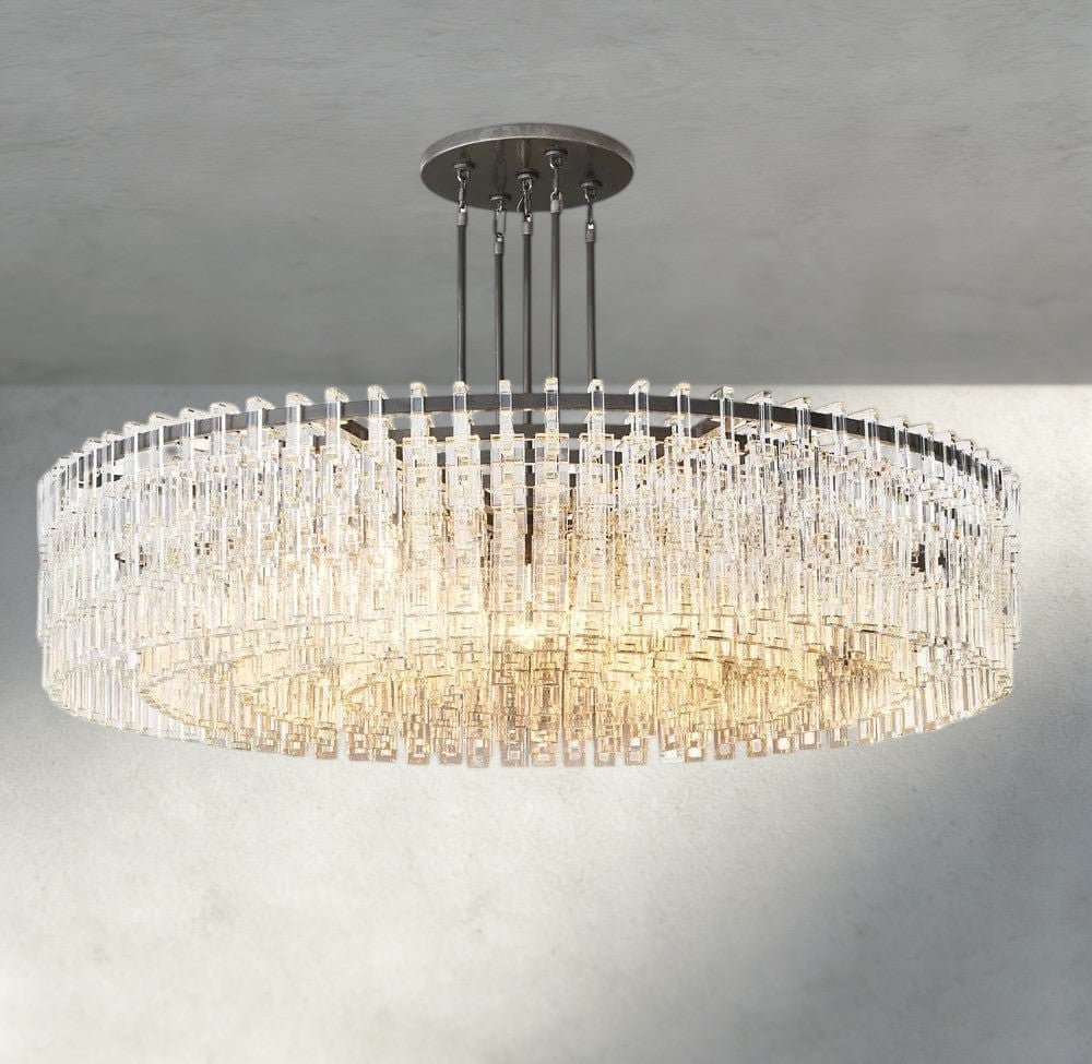 Merlyna Round Chandelier 36", 48", 60" - fovolighting