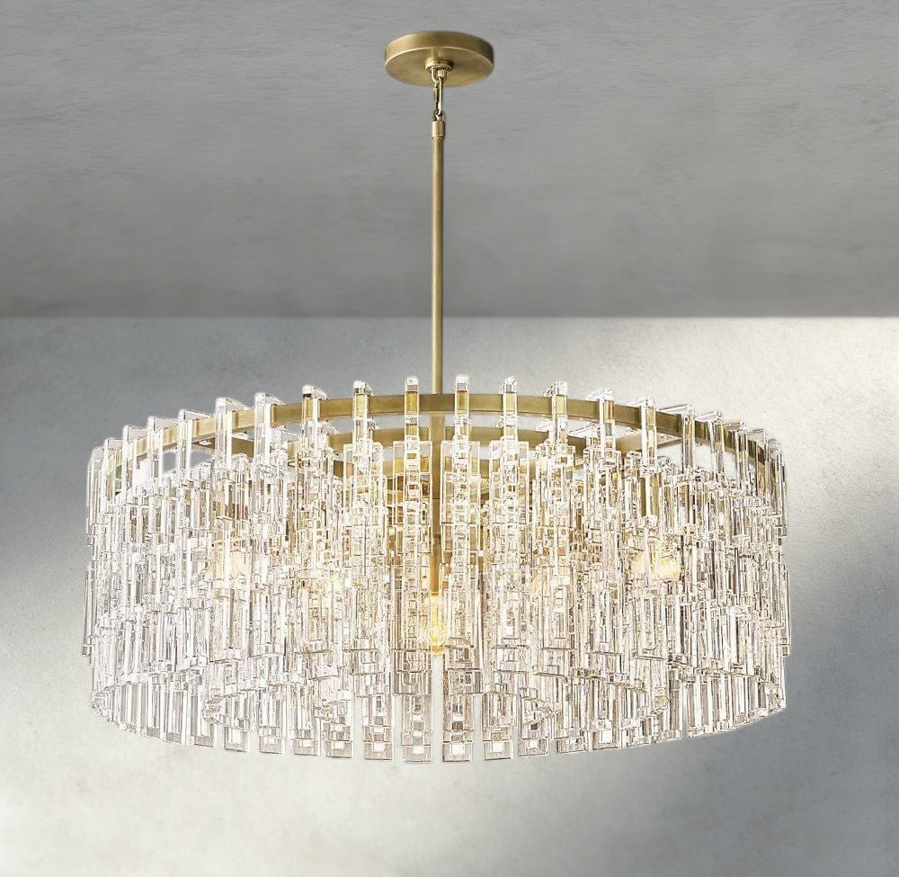 Merlyna Round Chandelier 36", 48", 60" - fovolighting