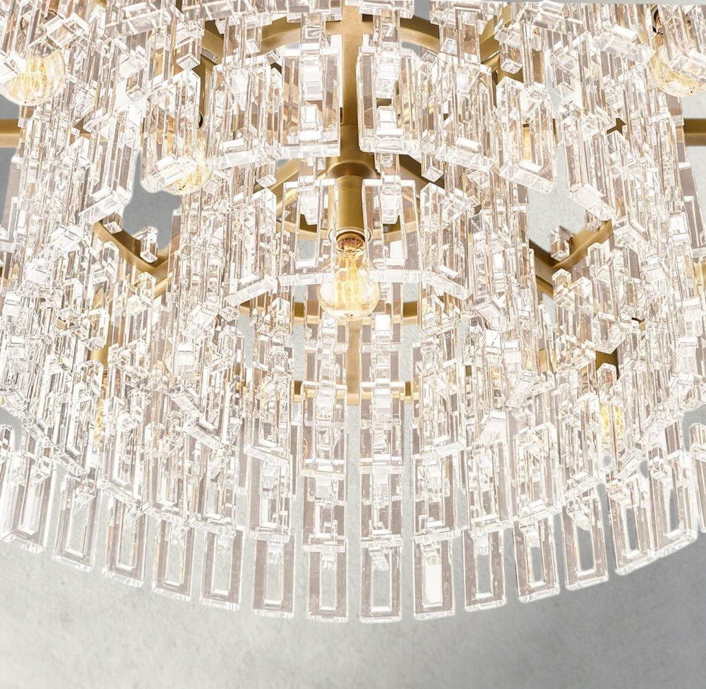 Merlyna Round Chandelier 36", 48", 60" - fovolighting