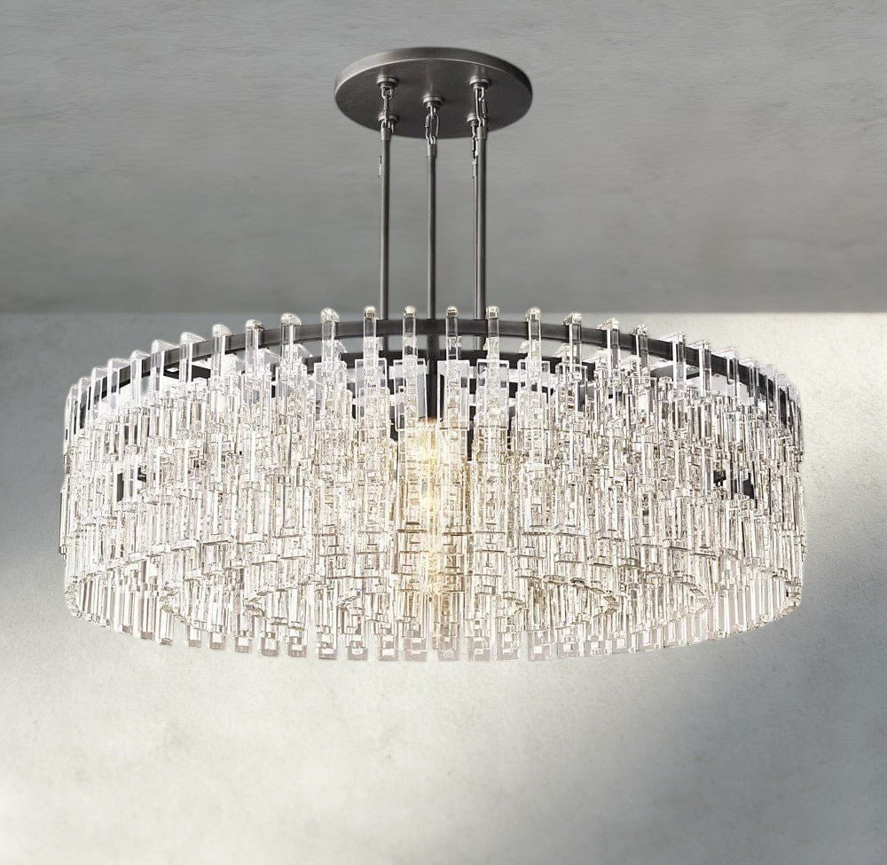 Merlyna Round Chandelier 36", 48", 60" - fovolighting