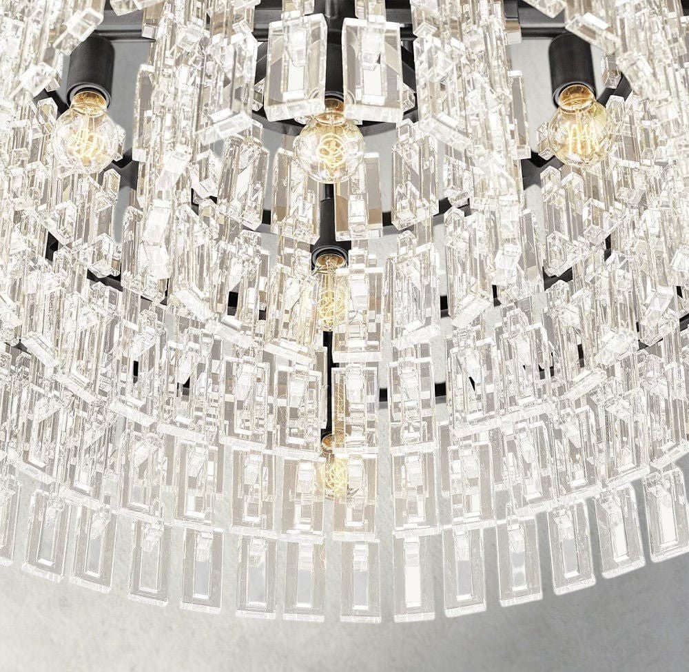 Merlyna Round Chandelier 36", 48", 60" - fovolighting