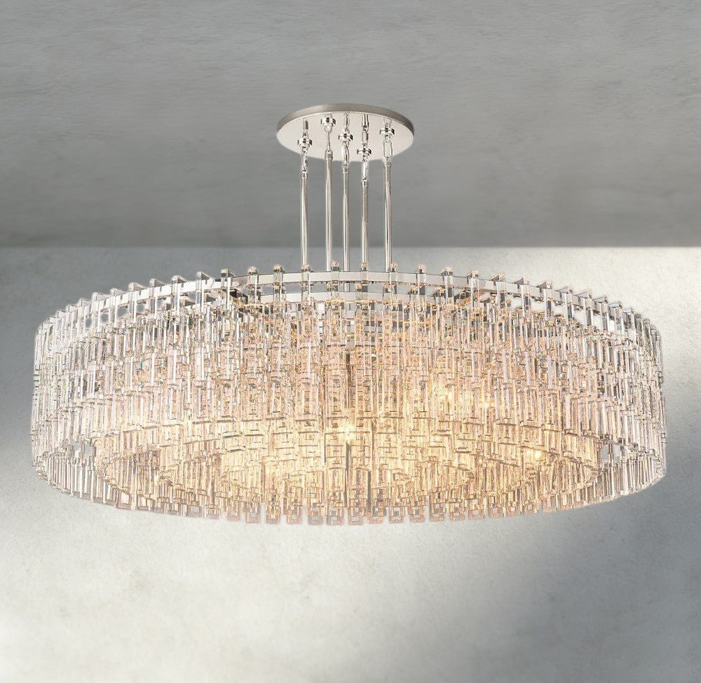 Merlyna Round Chandelier 36", 48", 60" - fovolighting