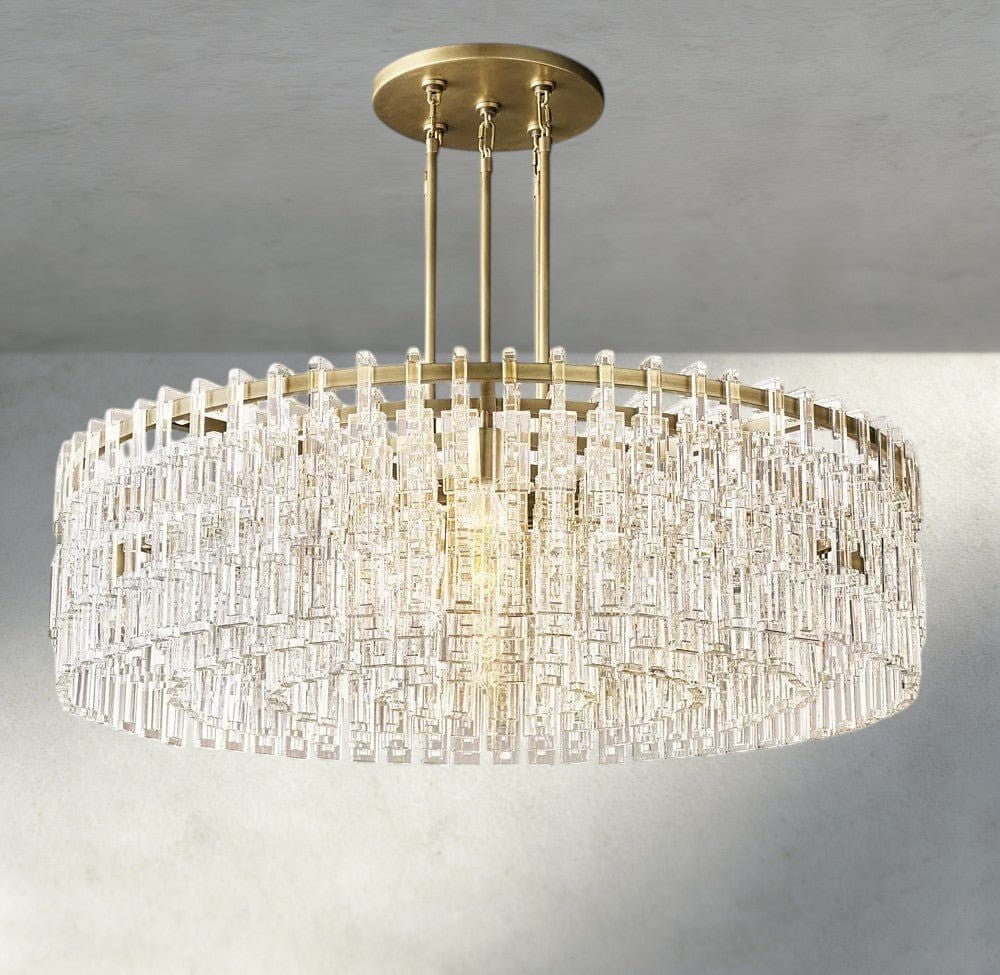 Merlyna Round Chandelier 36", 48", 60" - fovolighting