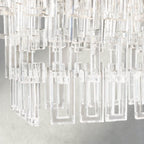 Merlyna Tiered Rectangular Chandelier 60", 72" - fovolighting