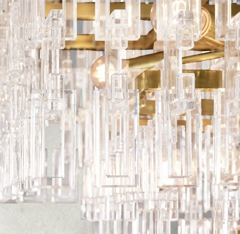 Merlyna Tiered Round Chandelier 36", 48", 60" - fovolighting