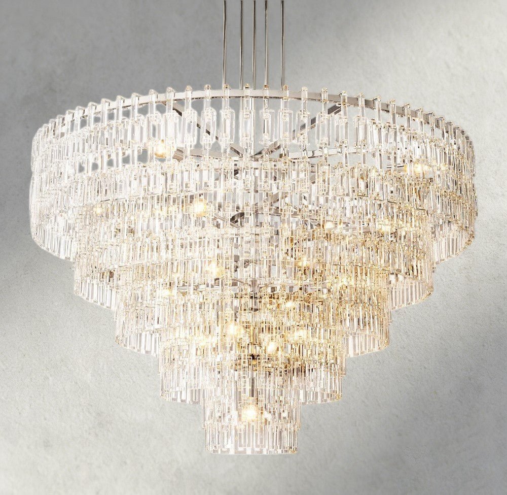 Merlyna Tiered Round Chandelier 36", 48", 60" - fovolighting