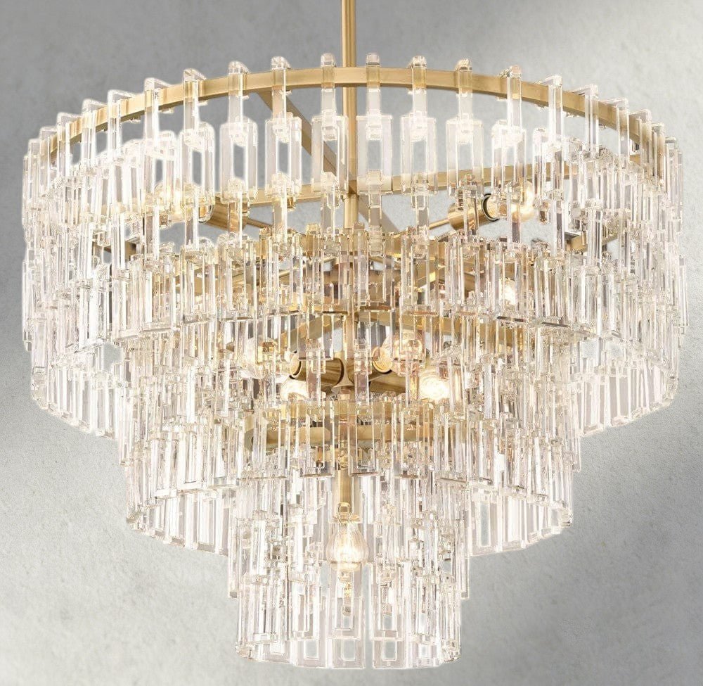 Merlyna Tiered Round Chandelier 36", 48", 60" - fovolighting
