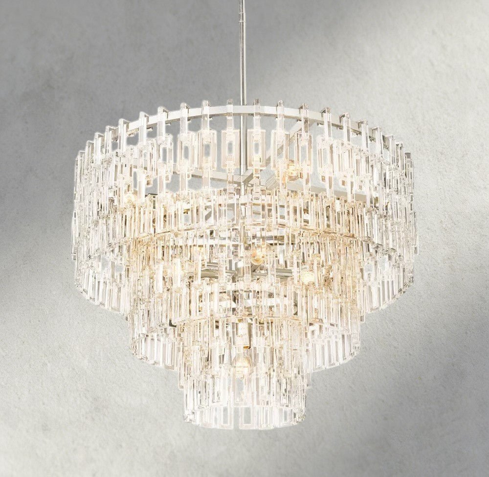 Merlyna Tiered Round Chandelier 36", 48", 60" - fovolighting