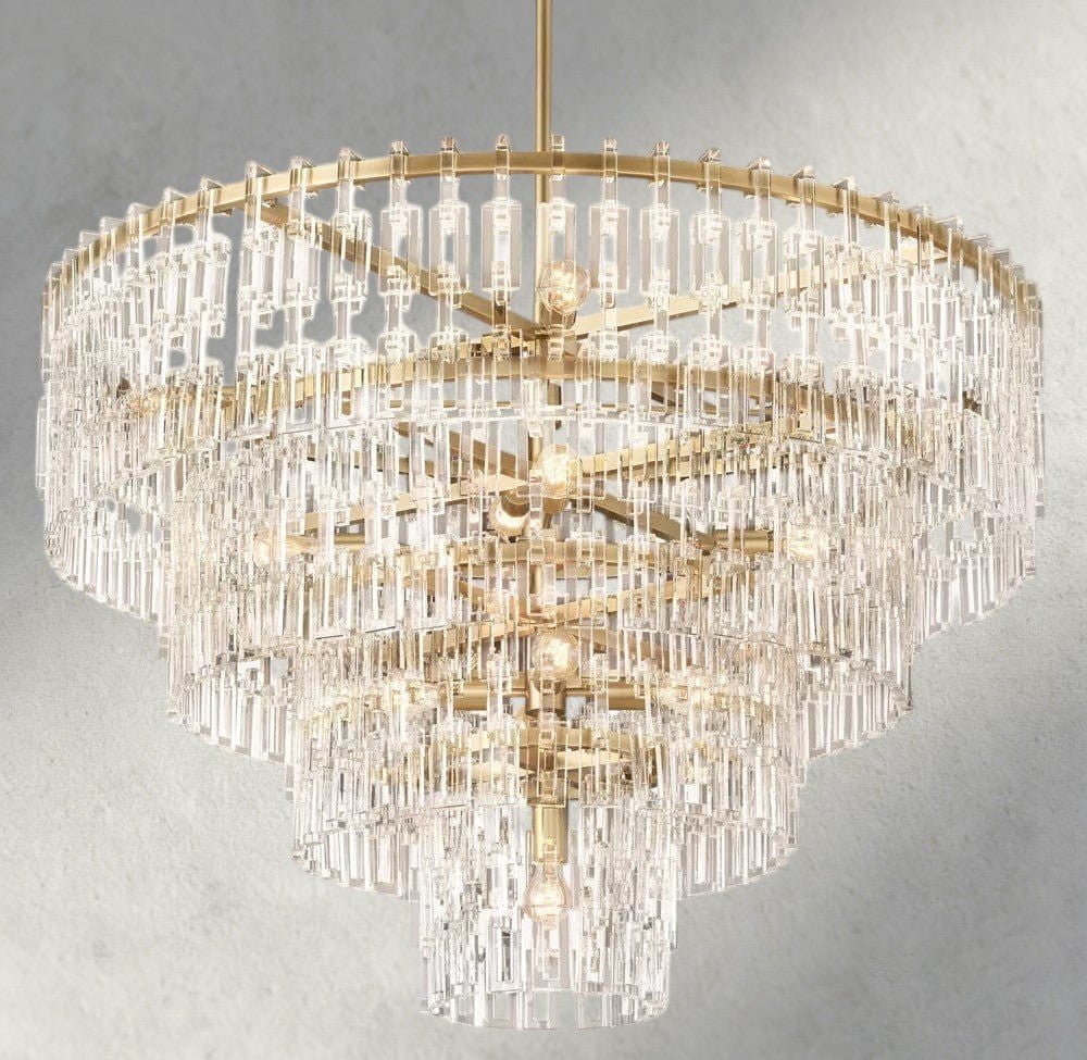Merlyna Tiered Round Chandelier 36", 48", 60" - fovolighting