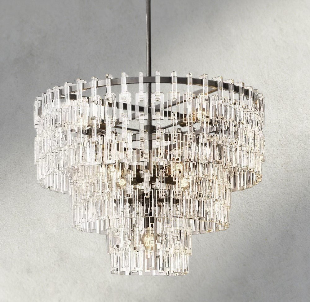 Merlyna Tiered Round Chandelier 36", 48", 60" - fovolighting