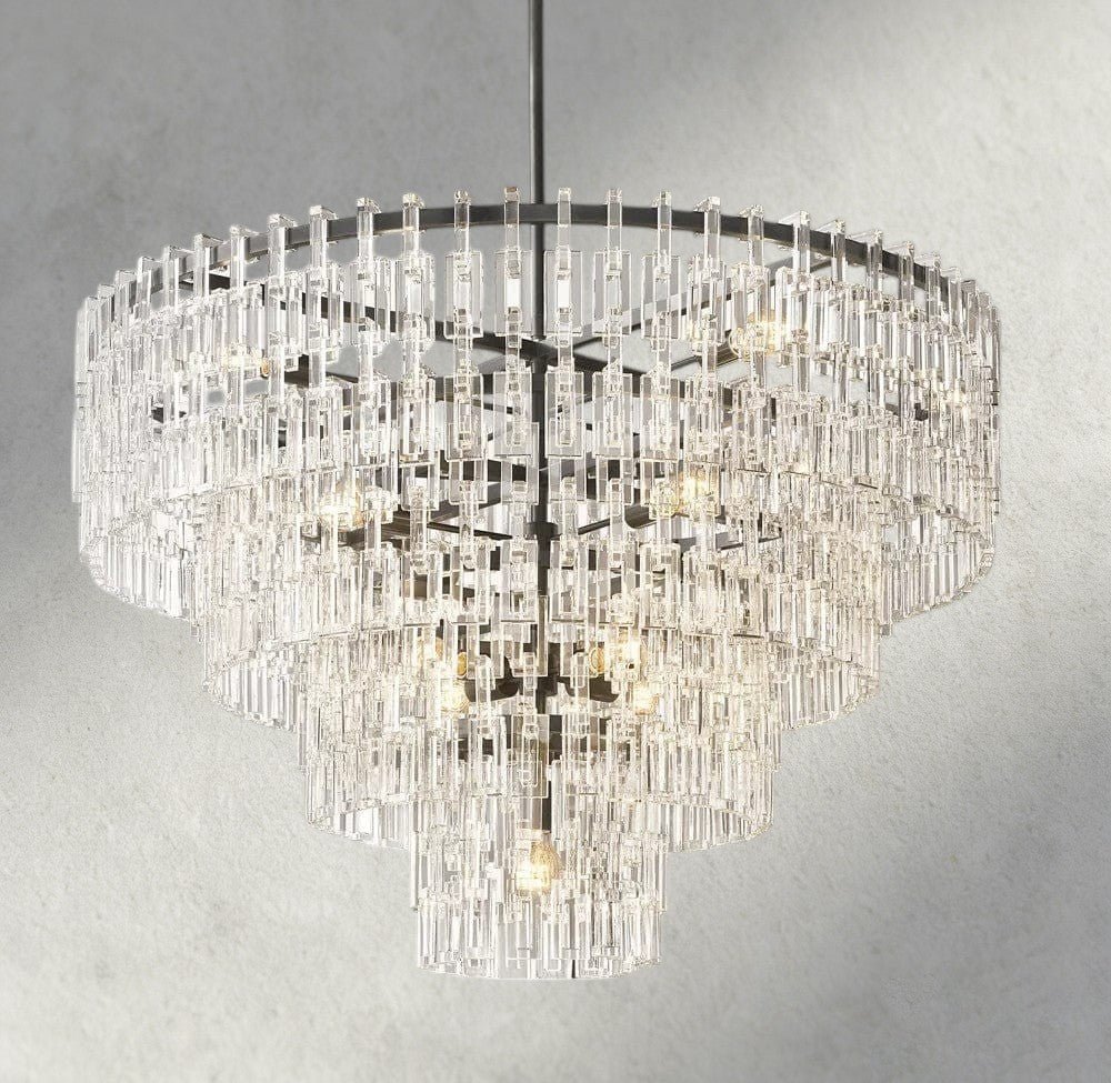 Merlyna Tiered Round Chandelier 36", 48", 60" - fovolighting