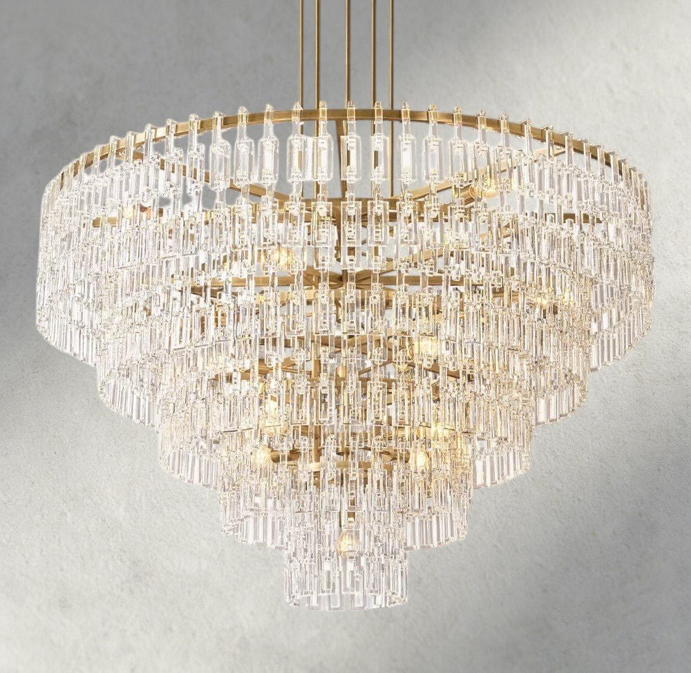 Merlyna Tiered Round Chandelier 36", 48", 60" - fovolighting