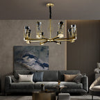 Miller Modern Crystal Chandelier - fovolighting