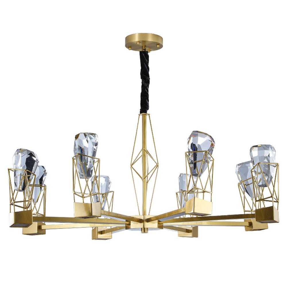 Miller Modern Crystal Chandelier - fovolighting