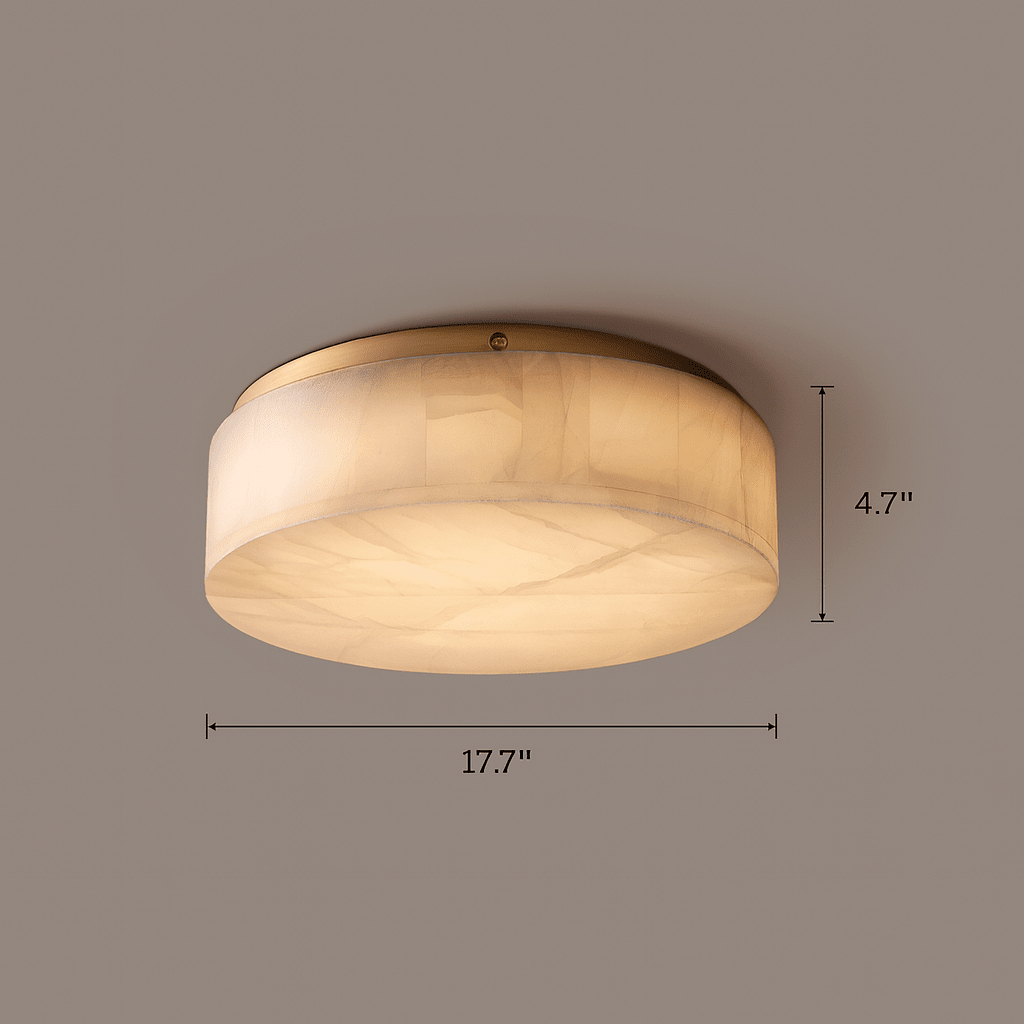 Milton Marble Flush Mount - fovolighting