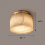 Milton Marble Flush Mount - fovolighting