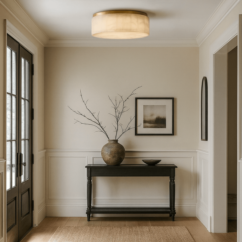 Milton Marble Flush Mount - fovolighting