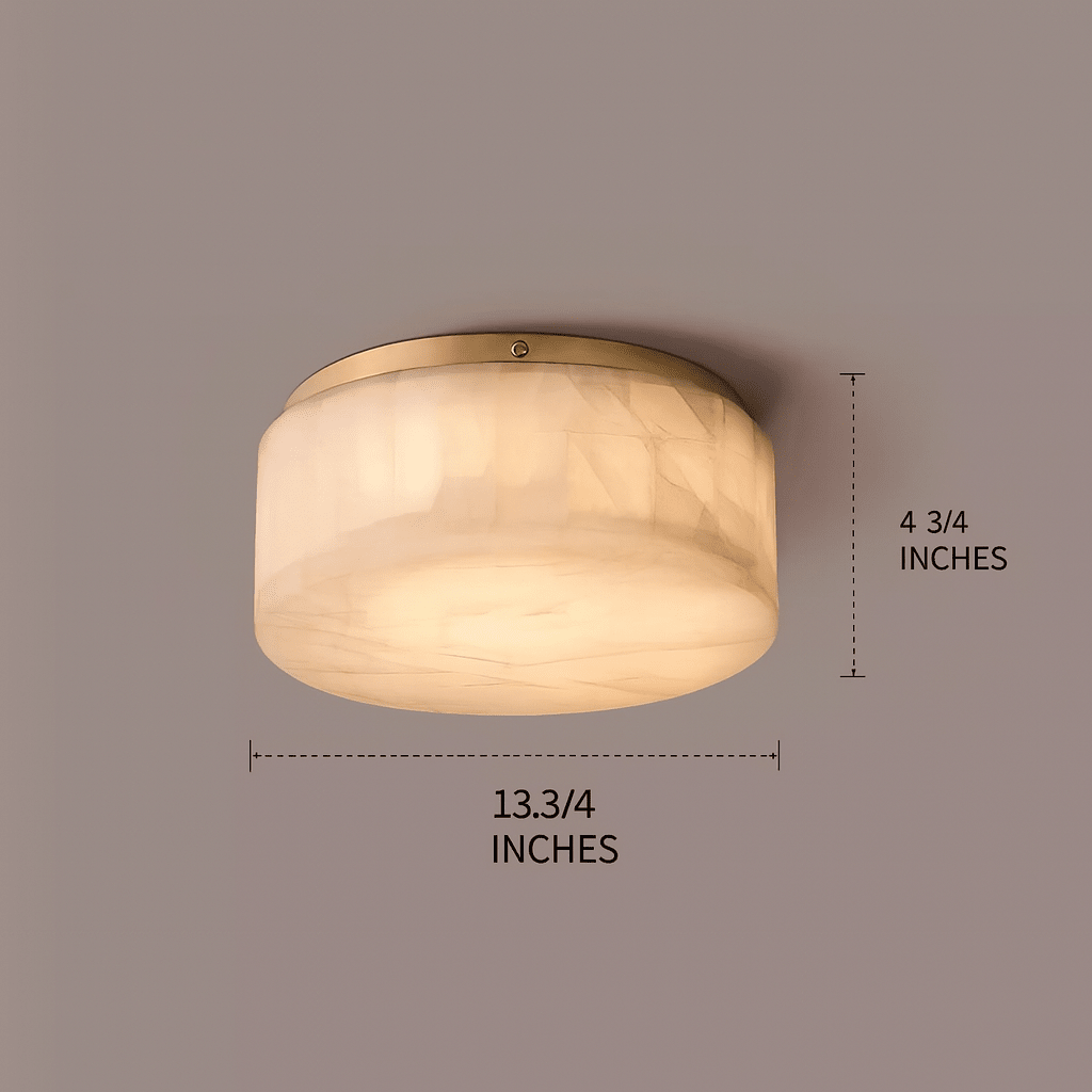 Milton Marble Flush Mount - fovolighting