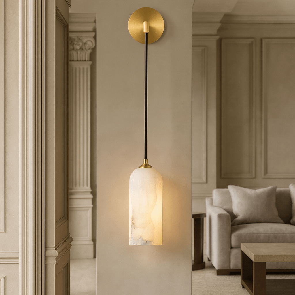 Mirasol Marble Wall Sconce - fovolighting
