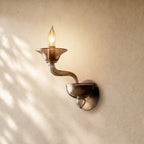 Mirellan Smoke Glass Sconce