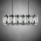 Modern Amaya Rectangular Chandelier - fovolighting