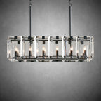 Modern Amaya Rectangular Chandelier - fovolighting