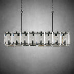 Modern Amaya Rectangular Chandelier - fovolighting