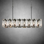 Modern Amaya Rectangular Chandelier - fovolighting