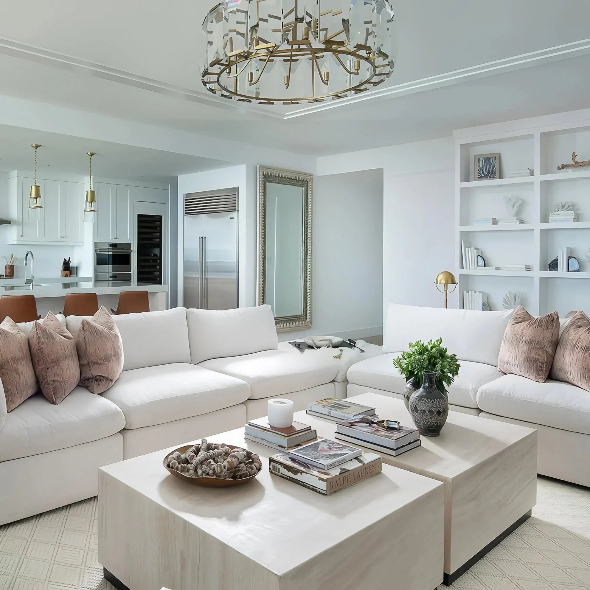 Modern Amaya Round Chandelier - fovolighting