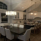 Modern Round Alabaster Chandelier for Living Room/Bedroom