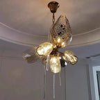 Modern Wine Glass Shape Chandelier Italian Light Luxury Light Fixture for Dining Room/Living Room - fovolighting