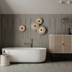 Moonshade Marble Disc Wall Sconce - fovolighting