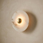 Moonshade Marble Disc Wall Sconce - fovolighting