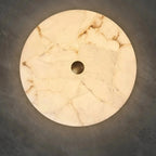 Moonshade Marble Flush Mount Chandelier - fovolighting
